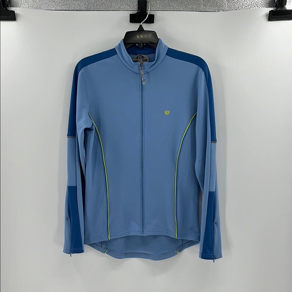 Pearl Izumi Women's Long Sleeve Full Zip Cycling Jacket - Blue - Medium
